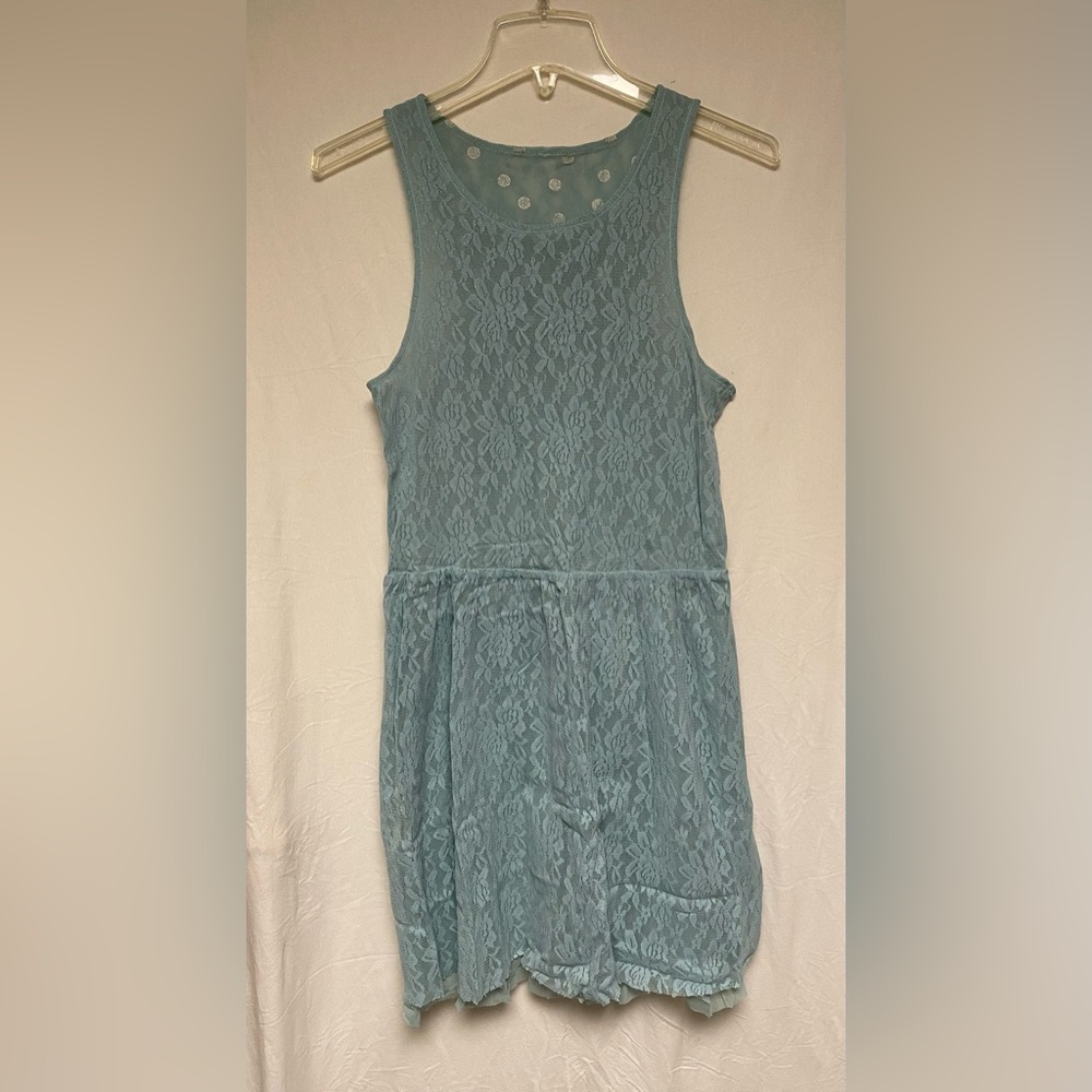 Free People Reversible Blue Dress
